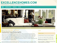 Tablet Screenshot of excellencehomes.com